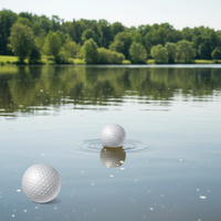 Pelotas de Golf de Goma Personalizadas con Diseño Flotante, Duraderas, Ecológicas y Portátiles para Práctica de Golf