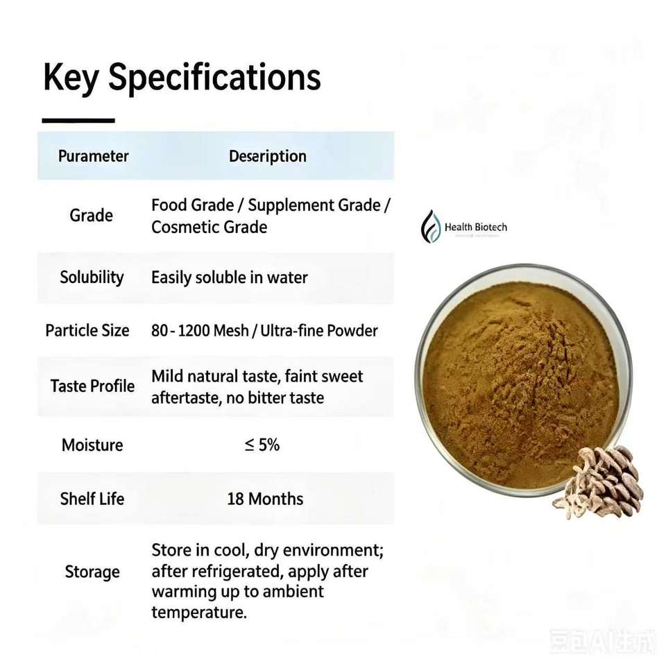 Spray Extraction Process Food Grade Water Soluble 10:1 Pleurotus Ostreatus Extract Spray Dried ...