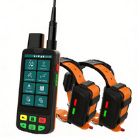 Collier de suivi pour animaux de compagnie Eseek, étanche, réseau 4G+VHF, système d'exploitation Android, portée de 15 km