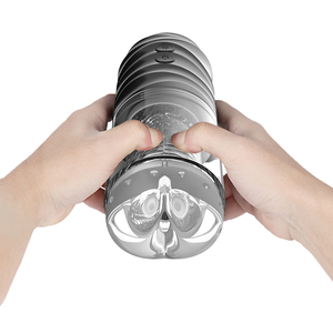 <span class=keywords><strong>Masturbador</strong></span> Masculino Eléctrico <span class=keywords><strong>Profesional</strong></span> de Manos Libres con Material ABS+TPE, 7 Modos de Vibración, Resistente al Agua, Carga USB - Product Image 1