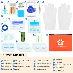 Kits de premiers secours pour animaux de compagnie, accessoires de sauvetage d'urgence pour chats et chiens, articles pour petits animaux transfrontaliers les plus vendus - Product Image 5