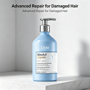 Shampooing Professionnel Réparateur <span class=keywords><strong>Absolut</strong></span> OEM 500ml (16.9oz), Lavage Instantané Rénovateur aux Protéines et Oméga-9 pour Cheveux Secs et Abîmés - Product Image 2