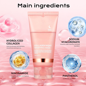 Meilleures Ventes 75ml Masque Facial Peel-Off Soin Nuit au Collagène Restaurateur d'Élasticité - Product Image 3