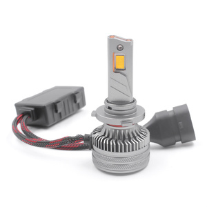 Tùy chỉnh <span class=keywords><strong>Halogen</strong></span> màu H4 LED bóng đèn X8 200 wát LED Đèn pha 20000LM 3 ống đồng led Luces Para Auto H4 đèn 4300K Led Đèn Pha - Product Image 3