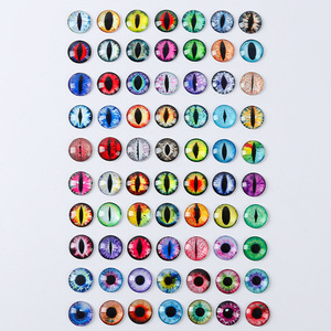 Vente en gros de cabochons personnalisés de 6, 8, 10, 12, 14, 15, 16 mm, pierres précieuses, perles à dos plat, cristaux de verre, breloques rondes <span class=keywords><strong>pour</strong></span> la fabrication de bijoux - Product Image 1