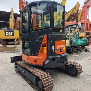 Miniexcavadora Hitachi ZX35 Usada de 3.5 Toneladas con Tubería para Martillo Hidráulico para Trabajos de Demolición y Servicios Públicos - Product Image 1