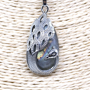 Charmes de pendentifs de pierres précieuses en cristal de guérison naturelle pour la fabrication de bijoux - Product Image 3