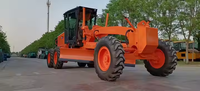 Motor Grader Top Brand 140HP SG14-B5 dengan Blade Depan dan Ripper Belakang