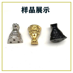 Zinc Alloy Tiger Foot Furniture Hardware <b>Corner</b> <b>Protector</b> Traditional Style Durable Finish For Wooden Box Wine Box - Product Image 4