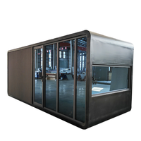 Maison conteneur moderne haut de gamme Apple Cabine, étanche, écologique, longue durée de vie, fenêtre en aluminium, multifonctionnelle, familiale, Allstar