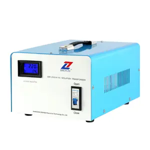 GBK-2000VA monophasé 2000kw 220V/220VAC LCD intelligent transformateur d'isolement