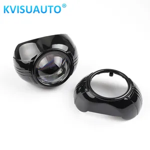 CQL 2.5inch 3inch black Bi xenon HID H1 Headlight Lens Projector S-MAX Shrouds Car Styling for Car Retrofit