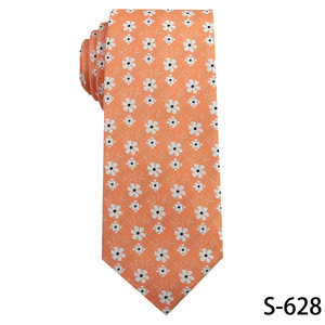 <span class=keywords><strong>Cravate</strong></span> orange pour hommes d'affaires rétro mode chemise de gentleman de haute qualité costume <span class=keywords><strong>cravate</strong></span> à la main - Product Image 4