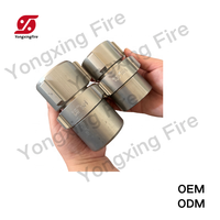 Raccord flexible en aluminium/laiton 1,5 pouce 2,5 pouces NH/NPT pour tuyau d'incendie et connecteur de poteau d'incendie pour lutte contre les incendies forestiers