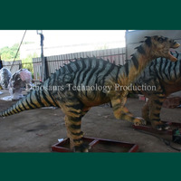 Özelleştirilmiş Animatronik Iguanodon Modeli Satılık veya Bilim Müzesi için Temalı Kapalı Alan İnteraktif Robotik Dinozor Sergileri