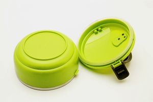 Ama-zonホットセールポータブルラウンド多層ランチボックスハンドル付きカスタムキャリア弁当ランチボックス保温食品保存容器 - Product Image 4