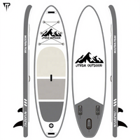 Planche à pagaie gonflable JTRDA (SUP) 10'6x32"x6" PVC/Drop Stitch tout usage pour les lacs et les rivières, capacité de 135 kg, garantie de 3 ans