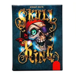 Jeu de société Skull King avec estampage à chaud doré, boîte en carton, jeu de stratégie familial décontracté, jeu de société pour adultes - Product Image 1