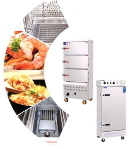 Vaporera Profesional / Máquina para Cocinar Arroz al Vapor |   Vaporera Multifunción con Temporizador para Cocina Comercial, con Certificación CE - Product Image 6