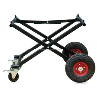 Carrito de Transporte Plegable de Metal de Cuatro Ruedas para Ataúdes, con Soporte OEM, Gran Venta