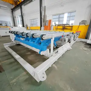 Adjusted Speed High Efficiency Grinding And Polishing Straight Line Glass Double Edger Machine