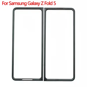 Fabricante al por mayor mate TPU casos suave esmerilado contraportada funda de silicona para teléfono móvil para Samsung Galaxy Z Fold 5 negro