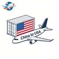 Transporte Aéreo Puerta a Puerta de China a Estados Unidos, Logística Internacional, Seguimiento en Tiempo Real, Servicio de Declaración de Exportación para Almacenes FBA
