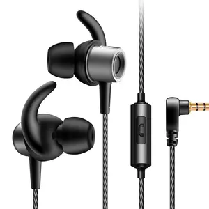 QKZ CK1 Metal Heavy Bass In-ear Headphones Monitor Earbuds Sports Wired In-ear Headphones