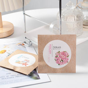 Sac d'emballage de sachets de parfum de voiture pour désodorisant avec logo personnalisé sac de sachets d'arôme suspendus pour armoire chambre <span class=keywords><strong>valise</strong></span> de voiture - Product Image 6