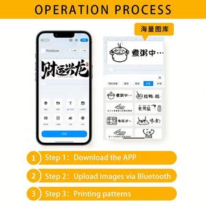 Kahve sanatları çizim ve bira Milkshakes için çok amaçlı kahve yazıcı da küçük kek baskı fotoğraf basma makinesi - Product Image 3