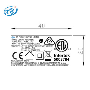 Chúng tôi EU Anh AU EU KR hoán đổi cho nhau cắm 18W 20W 30W PD sạc nhanh SCP điện thoại di động phụ kiện cho Iphone Android <span class=keywords><strong>USB</strong></span> Type-C gan - Product Image 4