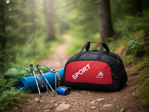 Borsa Sportiva Extra Large 5675L, Zaino da Viaggio Unisex di Grande Capacità in Materiale Oxford con Chiusura a Cerniera - Product Image 2