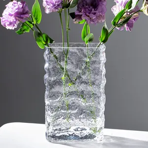 Nordic Minimalist INS Net Red Wind Desktop Decoration Decoration Transparent Glass Vase