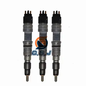 Common Rail Injector 0445124056 Diesel Fuel Injector 0 445 124 056 51101006202 Nozzle For MAN TGX TGA Truck Tractor