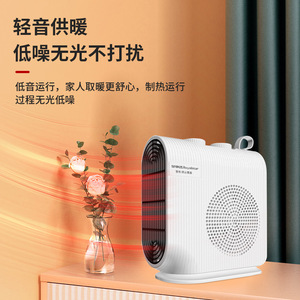 Rongshida Electric Heater NTS-208B 15 Sqm White Quiet Heating Home Office Use - Product Image 1