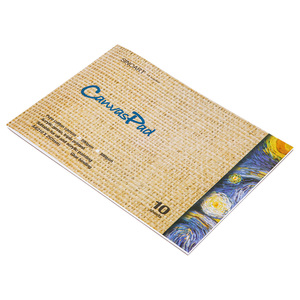 Sinoart Tùy Chỉnh 100% Bông 10Sheets <span class=keywords><strong>A4</strong></span> <span class=keywords><strong>A4</strong></span> Kích Thước 280G Vải <span class=keywords><strong>Pad</strong></span> Cho Dầu Acrylic Tranh Nghệ Sĩ Vải Miếng Đệm - Product Image 2
