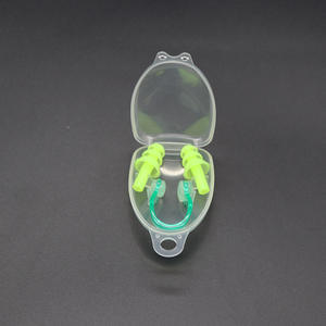 स्विमिंग के लिए वाटरप्रूफ सॉफ्ट सिलिकॉन इयरप्लग और टैप नाक क्लिप - Product Image 6