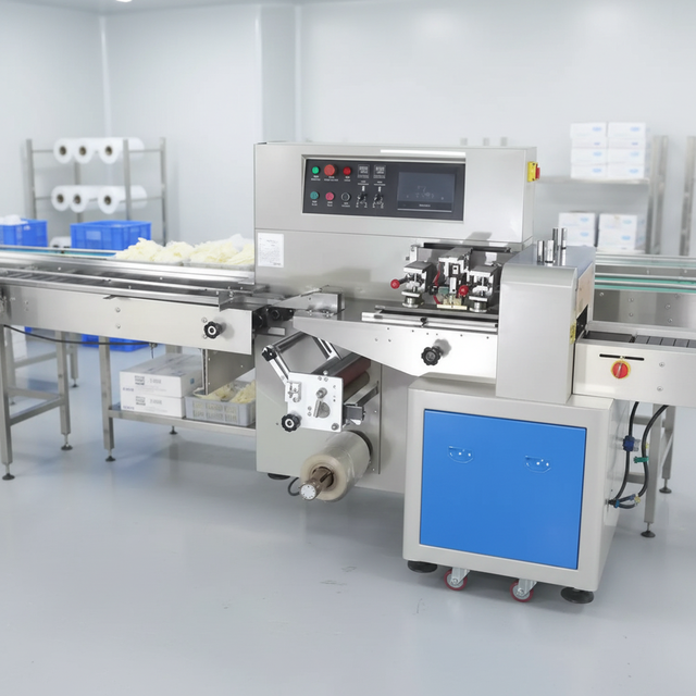 YST-300W Medical Gloves 4 Sides Sealing Automatic Packaging Machine Surgical Gloves Production Line Machines