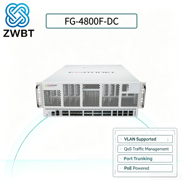 Fortinet FG-4800F-DC 75 Gbps NGFW Firewall with VPN Support-Stock 1 Year Warranty