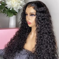 Peluca Bob al por mayor 200% de densidad con encaje frontal transparente 13x4, peluca de cabello humano con ondas profundas para mujer