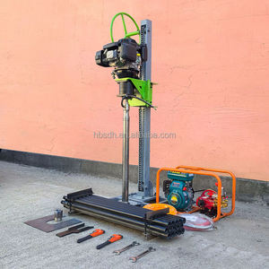 新しい条件自動ガソリン駆動60m 100mロックコアドリルリグ鉱石探査鉱山掘削リグ - Product Image 2