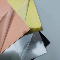 Alands ABS Double Color Plastic Sheet 2 layer colors laser CNC Engraving bicolore acrylic sheets for advertising Signs Badges