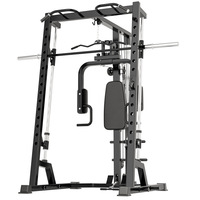 Machine Smith multifonction tout-en-un pour usage domestique, équipement d'entraînement musculaire en acier, exercices de squat pour les jambes, modèle unisexe