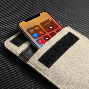 Estuche para Teléfono Móvil con Bloqueo de Señal 2G <span class=keywords><strong>3G</strong></span> 4G 5G, Estilo Bolsa, con Cuero PU y Material EVA, con Espacio para Tarjetas de Crédito - Product Image 5