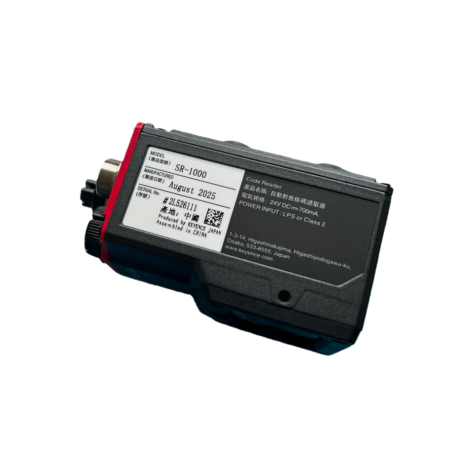 Autofocus Code Rder KEYENCE SR-1000 Autofocus Barcode Two Dimensional Code Reader Used in ...