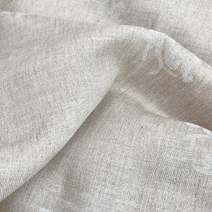 Français importé pluie rosée lin Jacquard forme abstraite motif haut pantalon respirant absorbant la sueur Anti-pilule éponge tissu Stock - Product Image 3