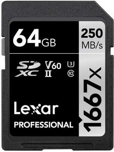 Tarjeta de Memoria SDXC UHS-II/U3 100% Original y Auténtica Profesional 1667X de 64GB, 128GB y 256GB para Cámara, Tarjeta de Memoria LSD1667 - Product Image 3