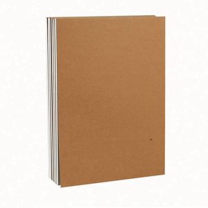 Carnet de croquis portable A4 avec spirale, papier aquarelle 8K, couverture kraft 16K, impression UV, vente en gros pour étudiants en art - Product Image 1