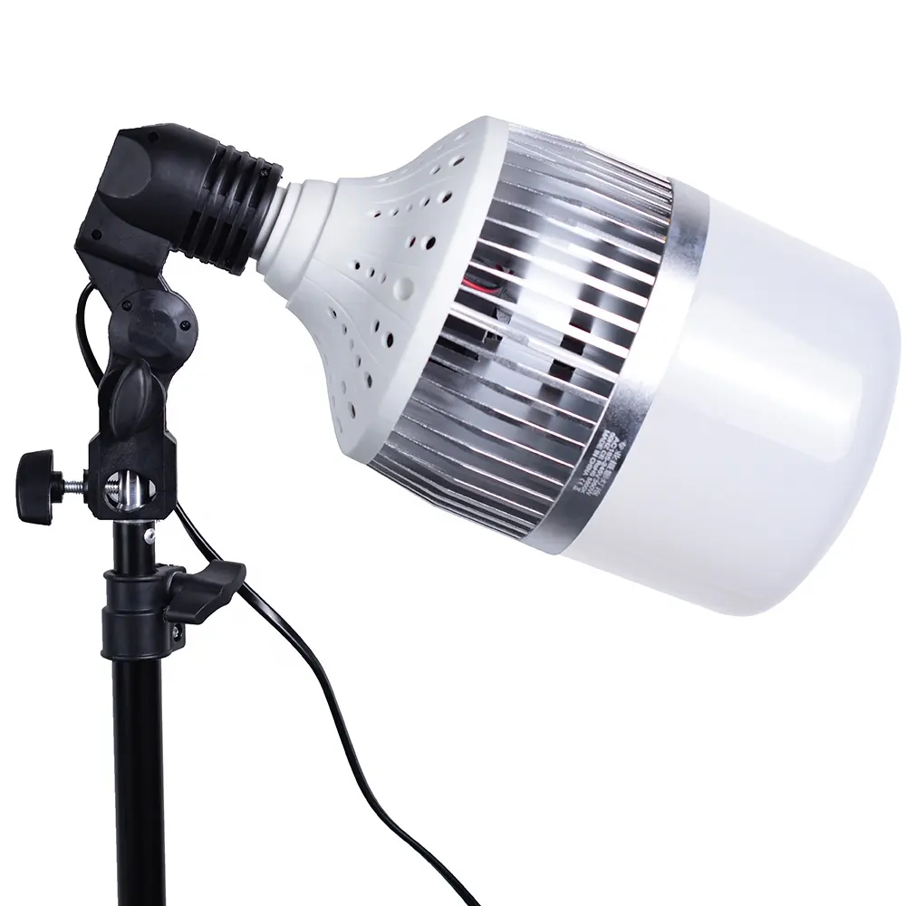 E27 100W Energy Saving Photo Studio LED Bulb Lamp 5500K Soft White Daylight for Photo Studio Video Home Commercial Lighting