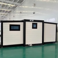 Casa Contenedor Expandible Moderna de Alta Calidad, Casa Móvil Modular Prefabricada